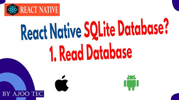 React native SQLite Database? || in Hindi