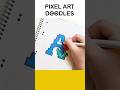 LETTER A REVERSE: Pixel Art Ideas Mini Doodles  #pixelart #drawing #art #doodles #love #cool #sweet