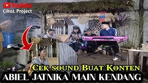 Abiel Jatnika Main Kendang ll Sambil Cek Sond Buat Pecrobaan Konten #Abieljatika dan #yayanjatnika