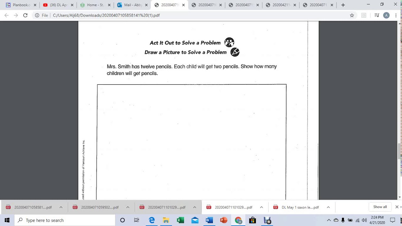 DL April 27 problem solving - YouTube