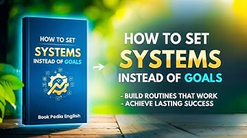 How To Set Systems Instead Of Goals (a system that will change your life) | Audiobook