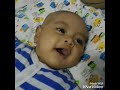 Bayi lucu menggemaskan ikut baca Alquran