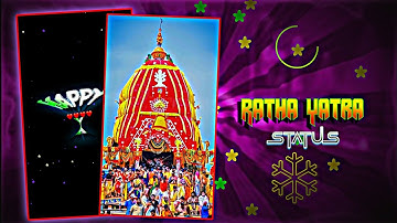 BAHUDA Ratha Yatra Status Video Editing Tutorial Alight Motion / Nayan Prasad