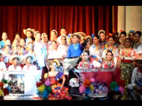 Primer Aniversario del Ballet Folklórico "Erandeni" de la casa de la cultura d Maravatío