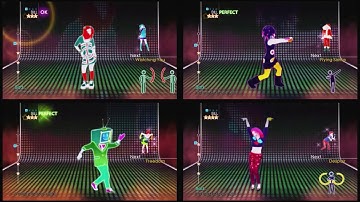 Just Dance 4 [Party Master] - Call Me Maybe (Song Swap) [All Choices] - 5 Stars