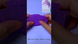 beautiful paper flowers making 🌻 - flower tutorial #diy