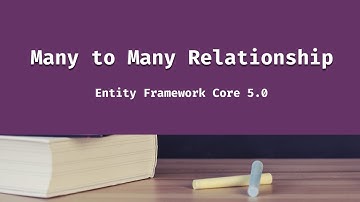 Many to many relationship using EF Core 5.0