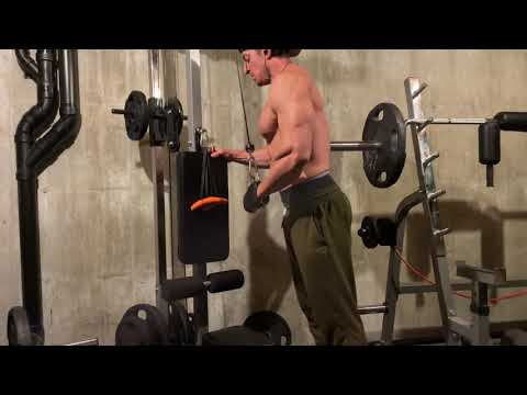 One Arm Cross Body Tricep Pushdown