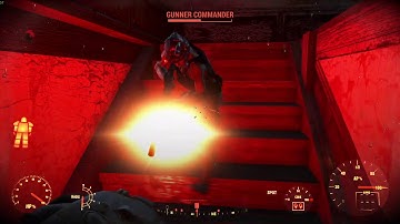 Liberty prime being a bad ass (project Valkyrie fallout 4 mod)