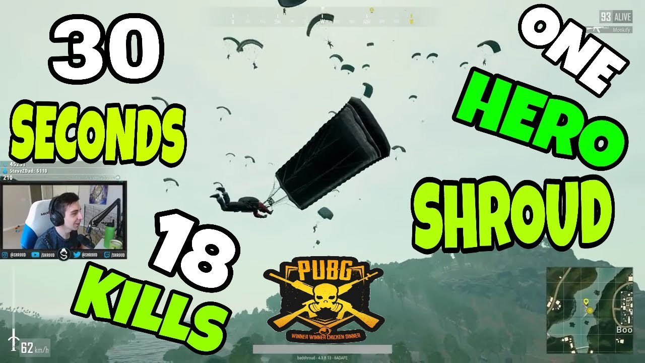 SHROUD - 18 KILLS IN 30 SECONDS || Best of Shroud's #1 ||