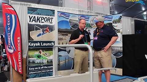 Connect-A-Dock at the 2018 Miami International Boat Show