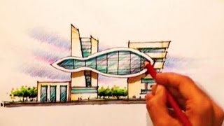 architect emad zand - sketch 02 - خلاقیت در معماری عمادالدین زند