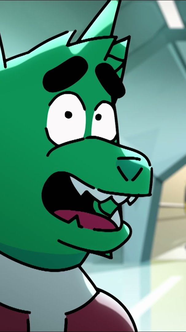The Kobra Gang are very scary… totally. ? | Beast Boy: Lone Wolf | @cartoonnetworkuk #shorts