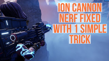 UNLIMITED ION CANNON AMMO ON ANY CHARACTER! THEY TRIED TO NERF IT! EASY FIX (NO GLITCHES! NO TERROR)