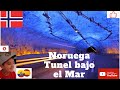 Noruega Tunel bajo el mar. stavanger