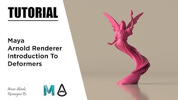 Introduction To Deformers In Maya and Arnold Renderer - Tutorial