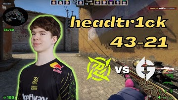 NIP headtr1ck (43-21) vs EG (INFERNO POV) | BLAST Premier Fall Groups 2023