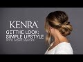 Get the Look: Simple Upstyle