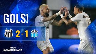 GOLS | SANTOS X MACARÁ | OITAVAS DE FINAL | CONMEBOL SUDAMERICANA 2026