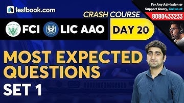 Expected Questions for LIC AAO English | Crack FCI Phase 1 Exam | Learn English Grammar