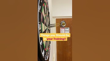 Things you Should Do in Your Darts Training! 👟