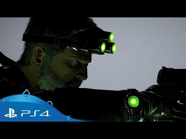 Splinter Cell Sam Fisher PS4 PRO 4K 