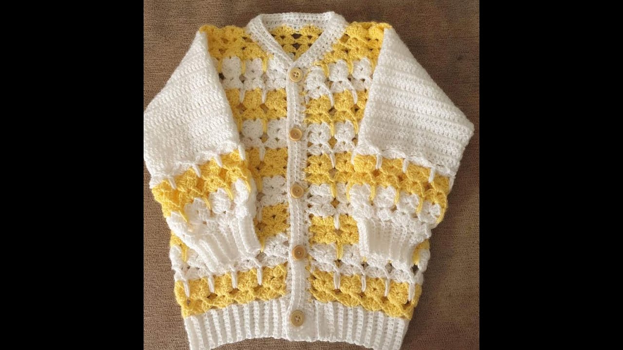 Παιδικη Ζακετα με Βελονακι