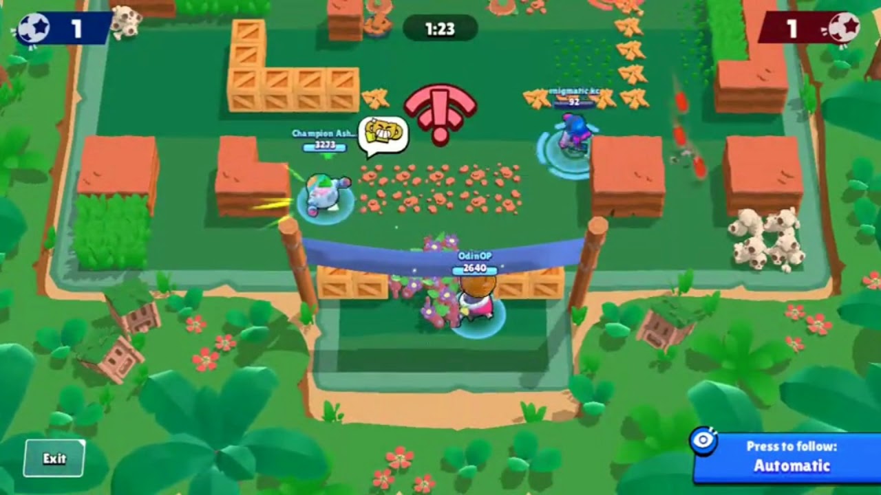 Brawl Ball Tiny Glitch!? 