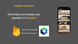 How To Load Data From Firebase And Show In Lazy List In Jetpack Compose - Android Kotlin| Jetpack