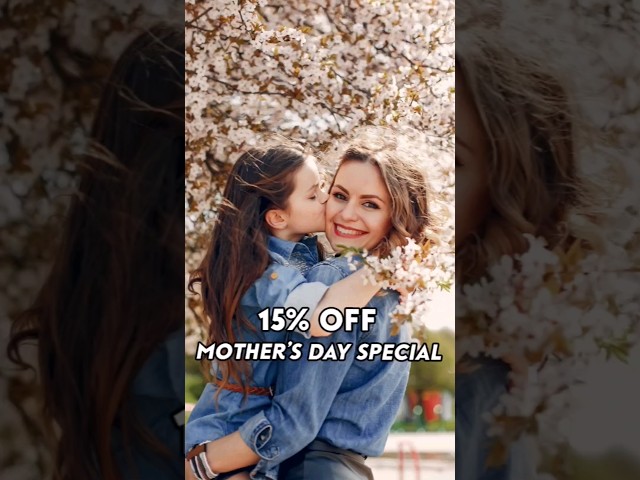 🎉 Celebrate Mother's Day with our special promotion 🎉 #mothersday #chiropractic #adjustment #mother class=