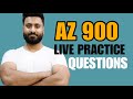 AZ-900 Live Practice | Solve 10 Real Azure Fundamentals MCQs (2025)