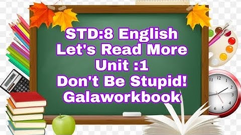 STD:8|| English||Let