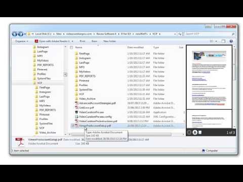 Video Curation Pro - Tutorial 1. Unzipping and Understanding the Program Files