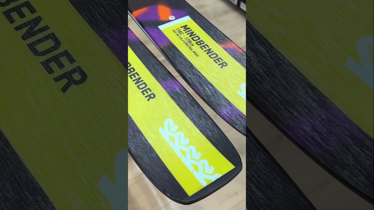 ディープパウダーを楽しめるファットスキー!!K2 MINDBENDER 116C