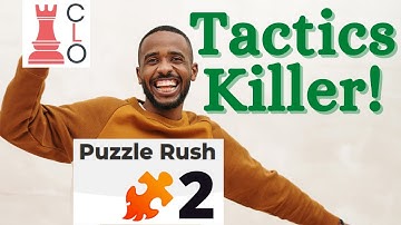 Chess.com Puzzle Rush #2 | Chess Tactics Killer