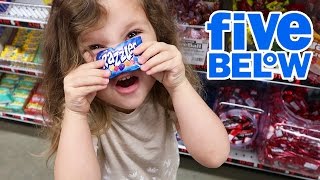 FIVE BELOW CANDY SHOPPING
