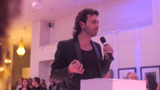 Frank Mondeose Addresses Lack Of Sex Ed In Schools At Stripped Charity Event