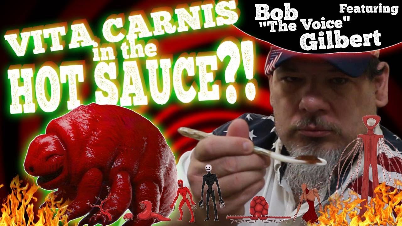 Bob "The Voice" Gilbert Tries My Hot Sauce!  A Savory Secret Ingredient - Real Vita Carnis Sauce?!