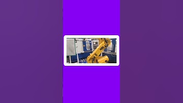 CNC machine tending with Robot