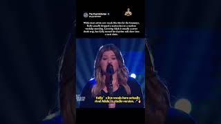 Best Daytime TV Cover Ever? 📺 #KellyClarkson #Adele #LiveMusic #Kellyoke #PopCulture