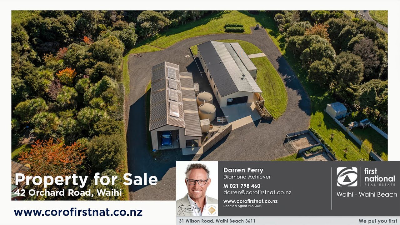 Property for sale 42 Orchard Road, Waihi, New Zealand. YouTube