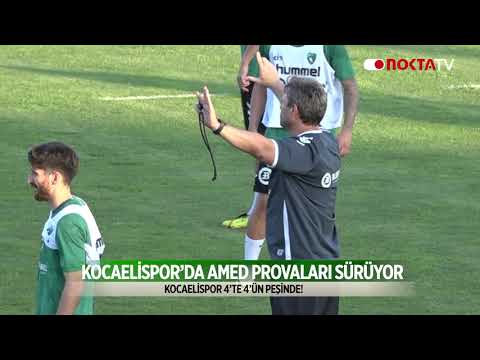 Kocaelispor'da Amed Provaları Sürüyor