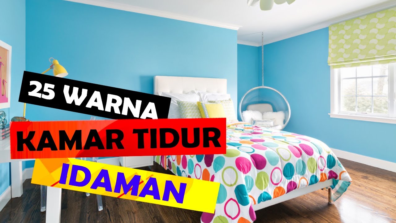 25 Warna  cat  kamar  tidur idaman  masa kini YouTube