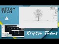 Windows 10 Kripton Tema / Best Desktop Kripton Theme / Rainmeter [2021]