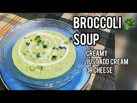 How to make healthy Broccolli Soup Indian version