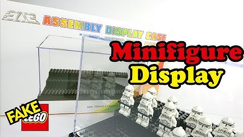 Lego Minifigure Assembly Display Cases by EA3 3628
