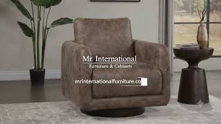 Swivel Chair add style and flexibility to your living space🪑↺
