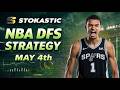 NBA DFS Strategy Monday 5/4/26 | DraftKings &amp; FanDuel NBA Lineup Picks
