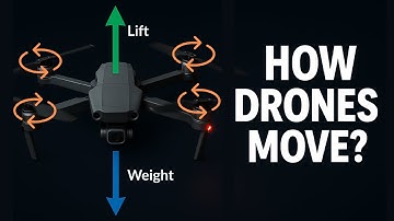 How Drones Fly and Maneuver – Basic Physics Explained