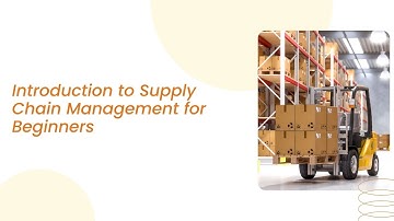 Introduction to Supply Chain Management for Beginners | Supply Chain Basics Explained